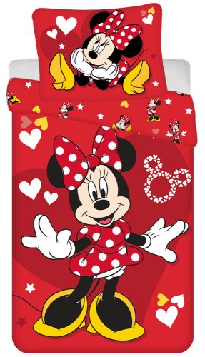 Disney Minnie  Love & Stars Bettbezug 140×200cm, 70×90 cm