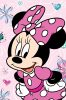 Disney Minnie Flowers Mikroflanell 100x150 cm