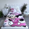 Disney Minnie  Flowers Mikrofleece-Decke 100x150cm