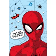 Spiderman Star Mikroflanell-Decke 100x150cm