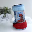 Spiderman Star Mikroflanell-Decke 100x150cm