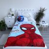 Spiderman Star Mikroflanell Decke 100x150 cm