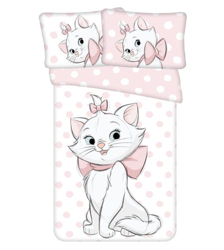 Disney Marie cat Dots Kinder Bettwäsche (klein) 100×135 cm, 40×60 cm