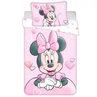   Disney Minnie  Powder pink Kinderbettwäsche 100×135 cm, 40×60 cm
