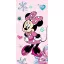 Disney Minnie  Pink Floral Strandtuch 70x140cm
