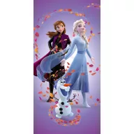   Disney Eiskönigin Leaves Magic Badetuch, Strandtuch 70x140 cm