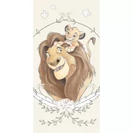   Disney Der König der Löwen Simba Badetuch, Strandtuch 70x140cm