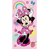 Disney Minnie  Rainbow Badehandtuch, Strandtuch 70x140cm