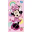 Disney Minnie  Rainbow Badehandtuch, Strandtuch 70x140cm