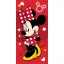 Disney Minnie  Pretty in Red Badetuch, Strandtuch 70x140cm
