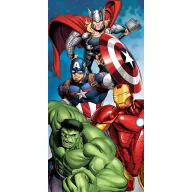 Avengers Power Badetuch, Strandtuch 70x140cm
