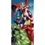 Avengers Power Badetuch, Strandtuch 70x140cm