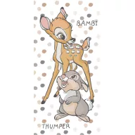 Disney Bambi Dotty Badetuch, Strandtuch 70x140cm