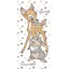 Disney Bambi Dotty Badetuch, Strandtuch 70x140cm