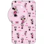 Disney Minnie  Pretty in Pink Gummispannbetttuch 90x200 cm