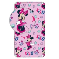 Disney Minnie  XoXo Spannbettlaken 90x200 cm