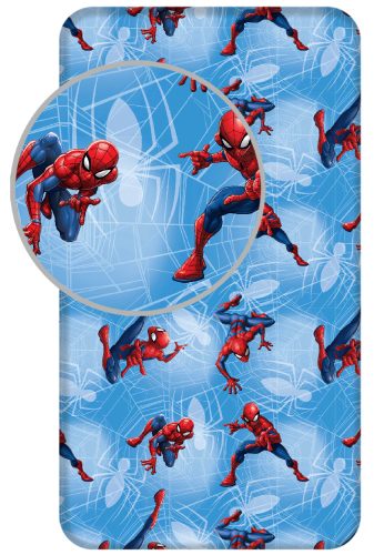 Spiderman Spider Web Spannbettlaken 90x200 cm