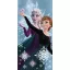 Disney Eiskönigin Snowflake Badetuch, Strandtuch 70x140cm