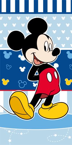 Disney Mickey Blue Badetuch, Strandtuch 70x140 cm