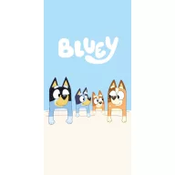 Bluey Sleep Badehandtuch, Strandtuch 70x140cm
