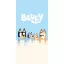 Bluey Sleep Badehandtuch, Strandtuch 70x140cm