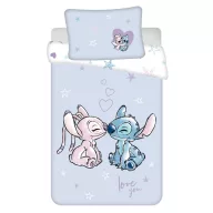   Disney Lilo und Stitch Purple Kinderbettwäsche 100×135 cm, 40×60 cm