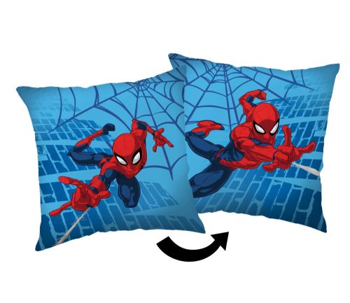 Spiderman blue Kissenbezug 40x40 cm Velour