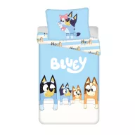 Bluey Family Bettwäsche 140×200cm, 70x90 cm