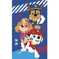 Paw Patrol Blue Handtuch, Gesichtstuch 30x50 cm