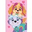 Paw Patrol Pink Polar Fleece Decke 100x150 cm