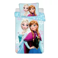  Disney Eiskönigin Light Blue Kinderbettwäsche 100×135 cm, 40×60 cm