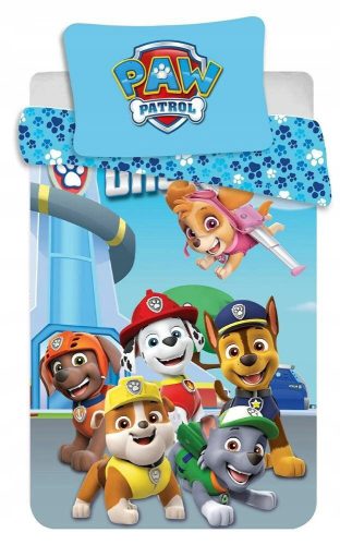 Paw Patrol Lookout Kinderbettwäschebezug 100×135cm, 40×60 cm