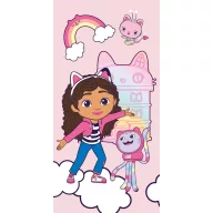   Gabby's Dollhouse Dreamland Badehandtuch, Strandtuch 70x140cm