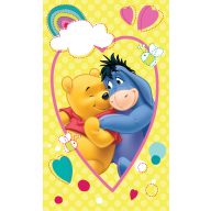 Disney Winnie Puuh Smile Handtuch, Gesichtstuch 30x50cm