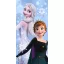 Disney Eiskönigin Royal Sisters Badetuch, Strandtuch 70x140cm