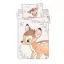 Disney Bambi Beige Kinderbettwäsche 100×135cm, 40×60 cm
