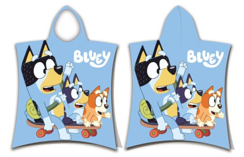 Bluey Skate Strandtuchponcho 50x115cm