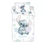   Disney Lilo und Stitch Ohana White Kinderbettwäsche 100×135 cm, 40×60 cm