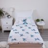 Disney Lilo und Stitch Ohana White Kinderbettwäsche 100×135 cm, 40×60 cm