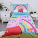 Peppa Wutz Jump In Bettwäsche-Set 140×200cm, 70×90 cm