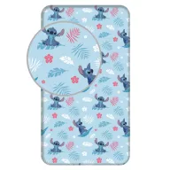 Disney Lilo und Stitch Blue Spannbetttuch 90x200 cm