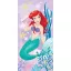 Disney Prinzessin Ariel Pink Badetuch, Strandtuch 70x140cm
