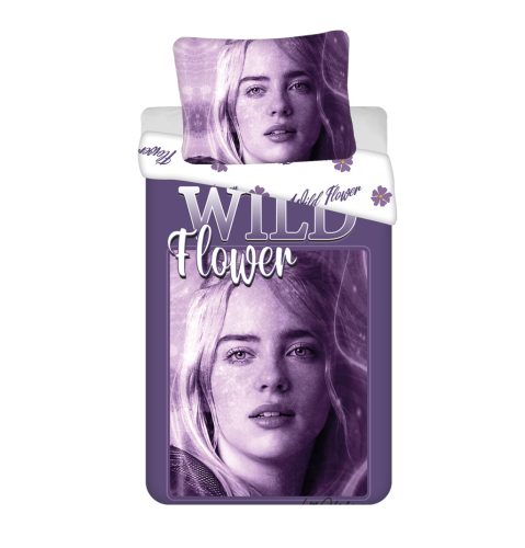 Billie Eilish Wild Flower Bettwäsche 140×200cm, 70×90 cm