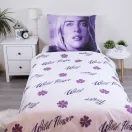 Billie Eilish Wild Flower Bettwäsche 140×200cm, 70×90 cm