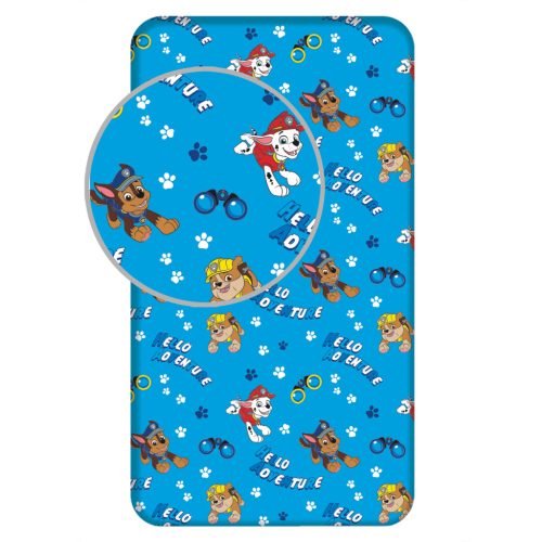 Paw Patrol Hello Adventure Spannbetttuch 90x200 cm