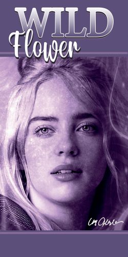 Billie Eilish Wild Flower Badetuch, Strandtuch 70x140cm
