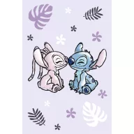 Disney Lilo und Stitch Purple Fleecedecke 100x150cm