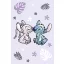 Disney Lilo und Stitch Purple Fleecedecke 100x150cm