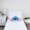 Disney Lilo und Stitch Blue 3D Kissen, Dekokissen 35 cm