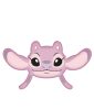 Disney Lilo und Stitch Angel Pink 3D Dekokissen 35 cm